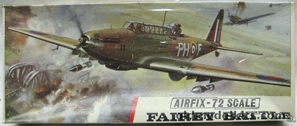 Airfix 1/72 Fairey Battle RAF or Belgian Air Force, 259 plastic model kit